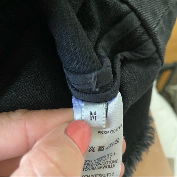 Paul Smith Denim Shearling Peplum Jacket Size M - Picture 8 of 10